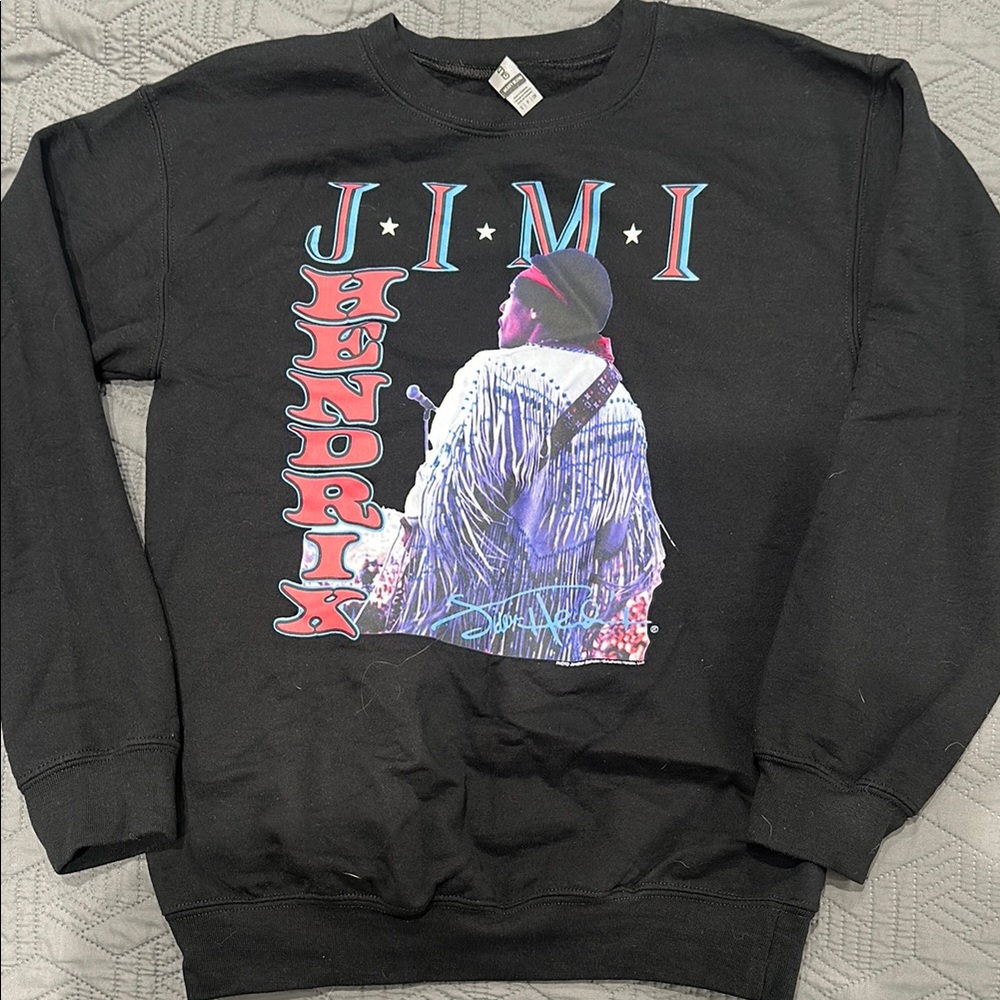 Jimi Hendrix Black Sweater